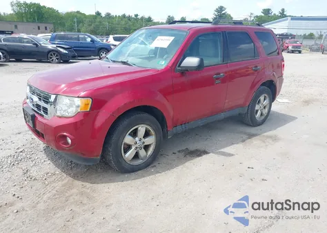 2012 Ford Escape Xlt z USA, uszkodzony, nr VIN 1FMCU9D72CKA61657